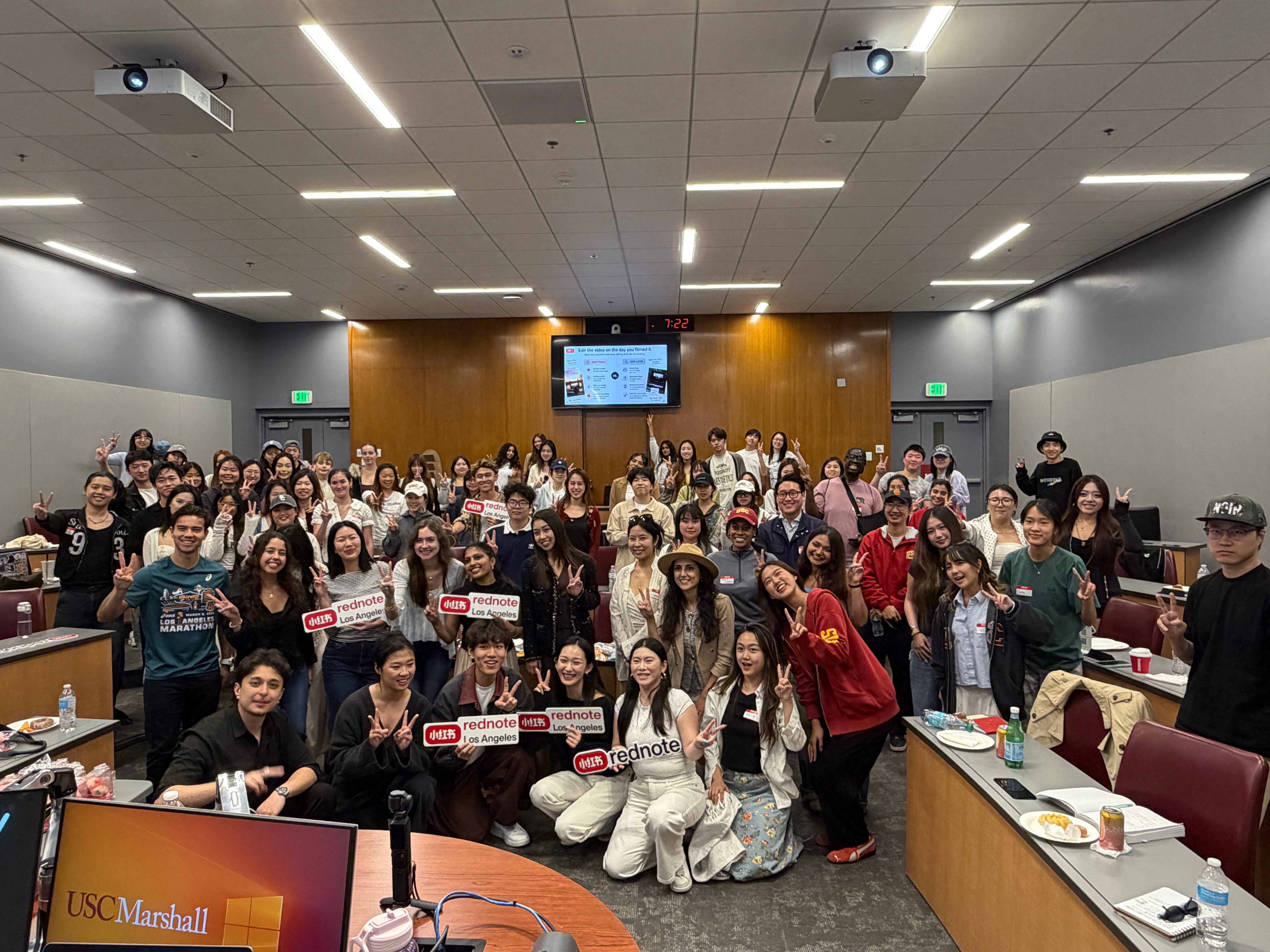 Rednote workshop at USC Marshall